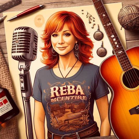 Reba McEntire Inspired T-Shirts: Celebrate Country Music with Classic Country Tees