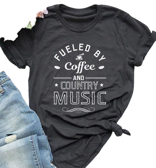 Coffee and Country - Get Your Twang On with Classic Country Tees - The Ultimate Unisex T-Shirt for True Country Souls! - Classic Country Tees