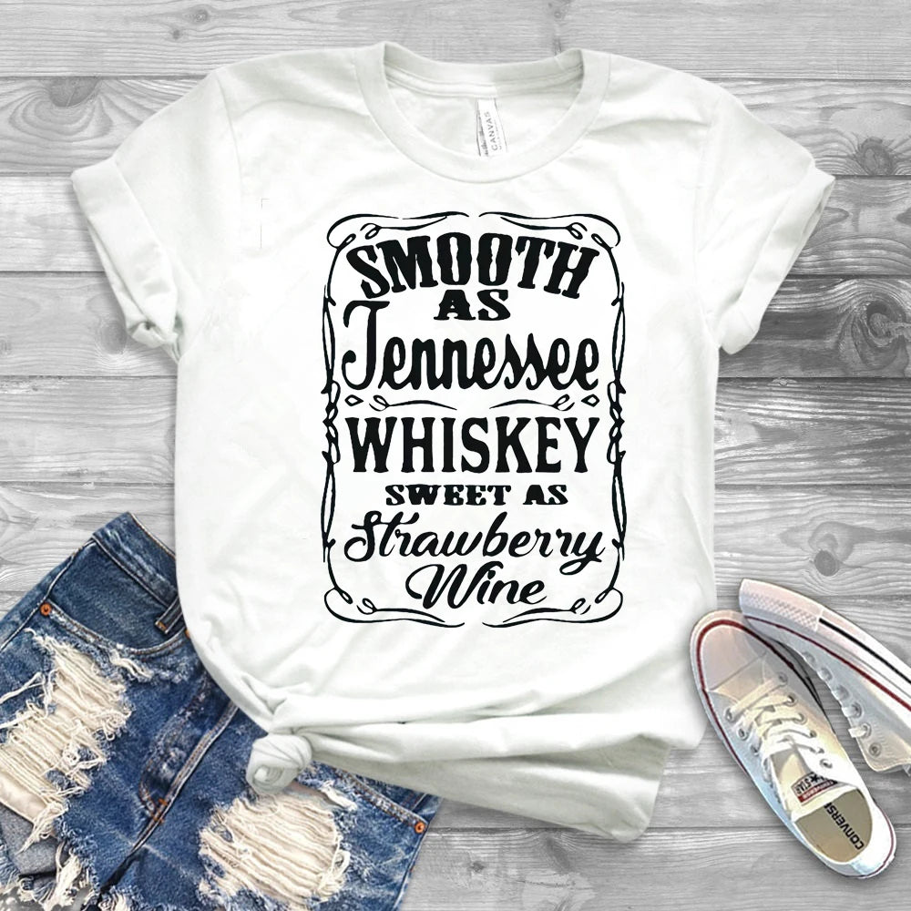 Smooth as Tennessee Whiskey - Get Your Twang On with Classic Country Tees - The Ultimate Unisex T-Shirt for True Country Souls! - Classic Country Tees