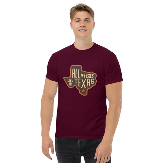 All My Exes Live In Texas - Tribute to George Strait | Classic Country Tees - Classic Country Tees