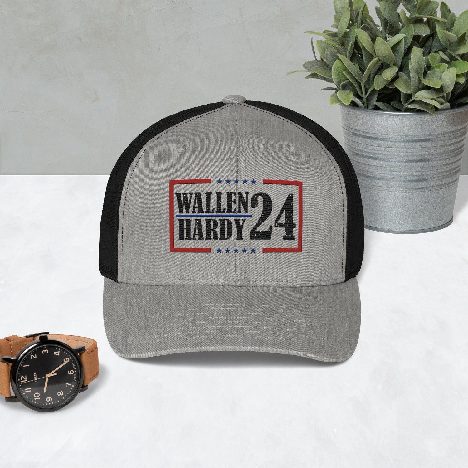 Wallen and Hardy 24 (Hat) - Inspired by Morgan Wallen and HARDY | Classic Country Tees - Classic Country Tees