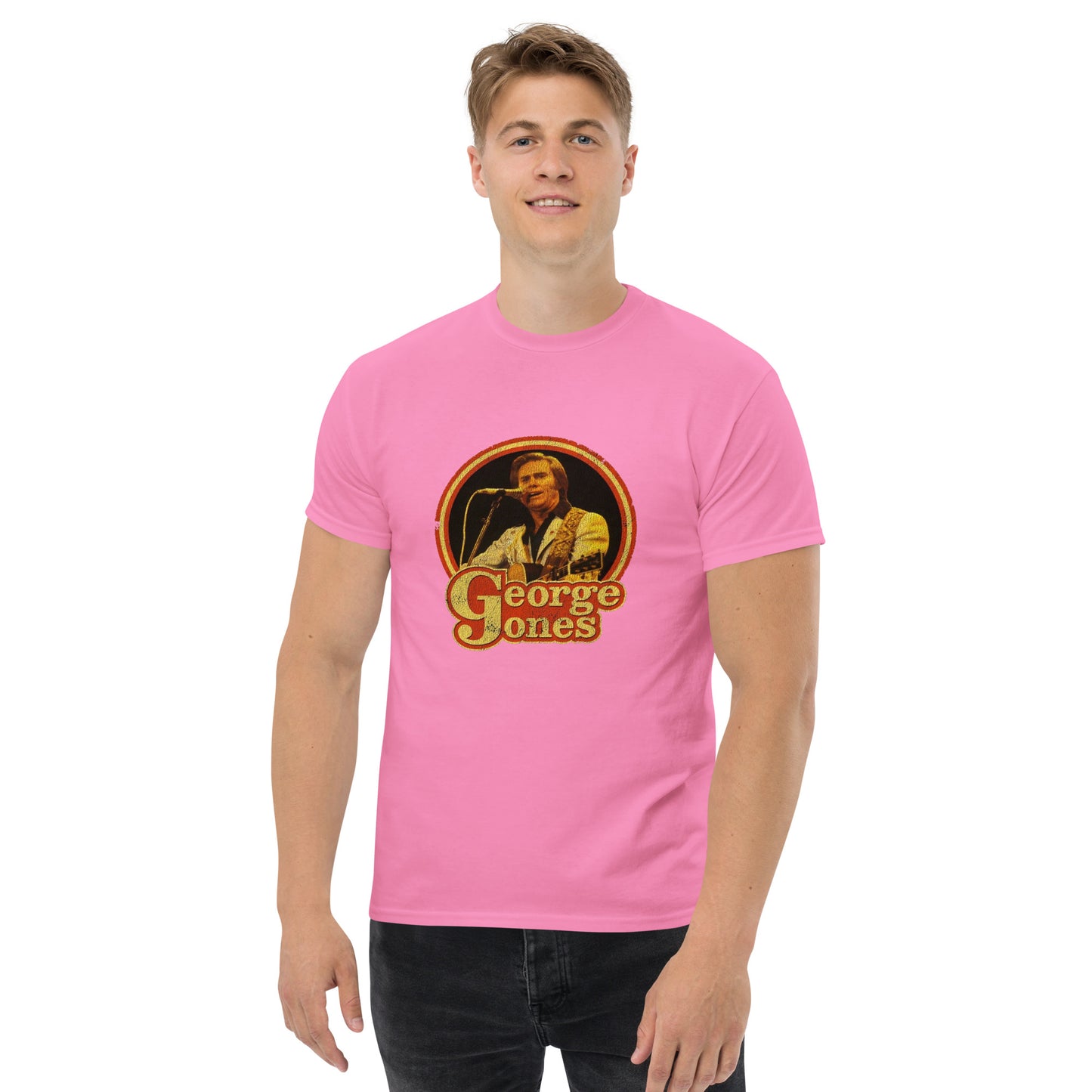 George Jones Logo (Large) - Inspired by George Jones | Classic Country Tees - Classic Country Tees