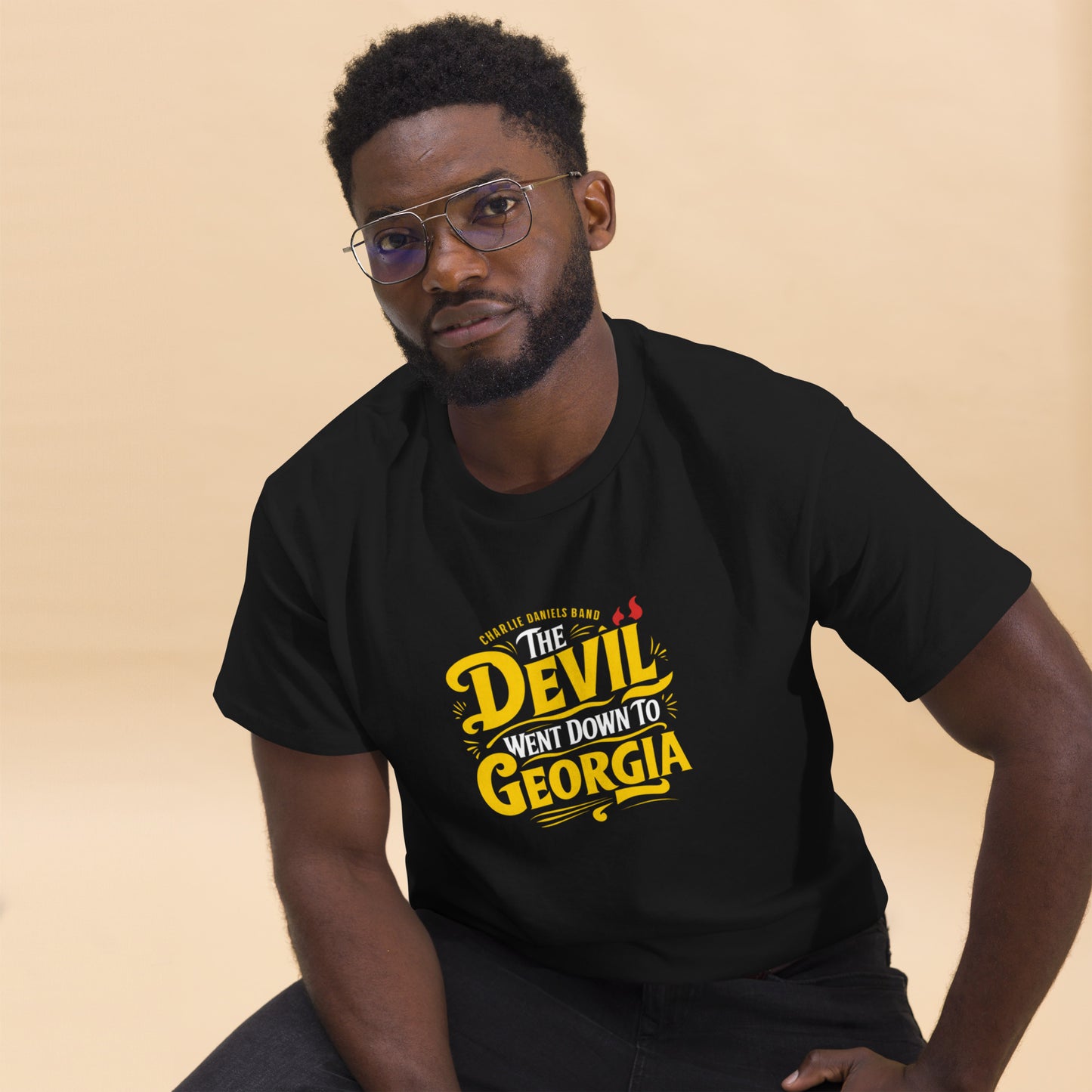 Devil Went Down to Georgia - Inspired by The Charlie Daniels Band | Classic Country Tees - Classic Country Tees