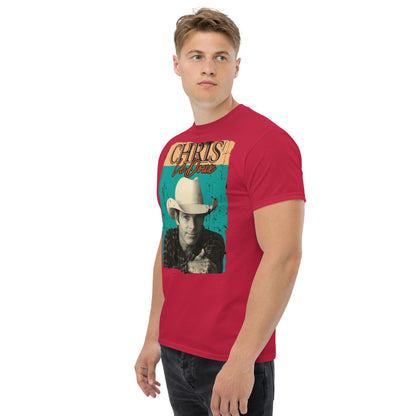 Portrait of Chris - Inspired by Chris Ledoux | Classic Country Tees - Classic Country Tees