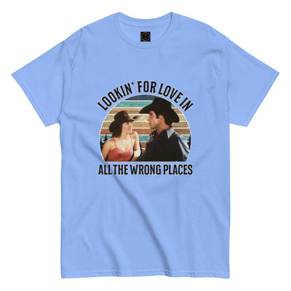 All The Wrong Places - Inspired by Urban Cowboy and Johnny Lee | Classic Country Tees - Classic Country Tees