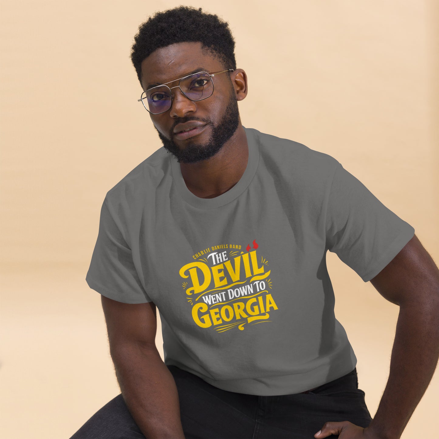 Devil Went Down to Georgia - Inspired by The Charlie Daniels Band | Classic Country Tees - Classic Country Tees