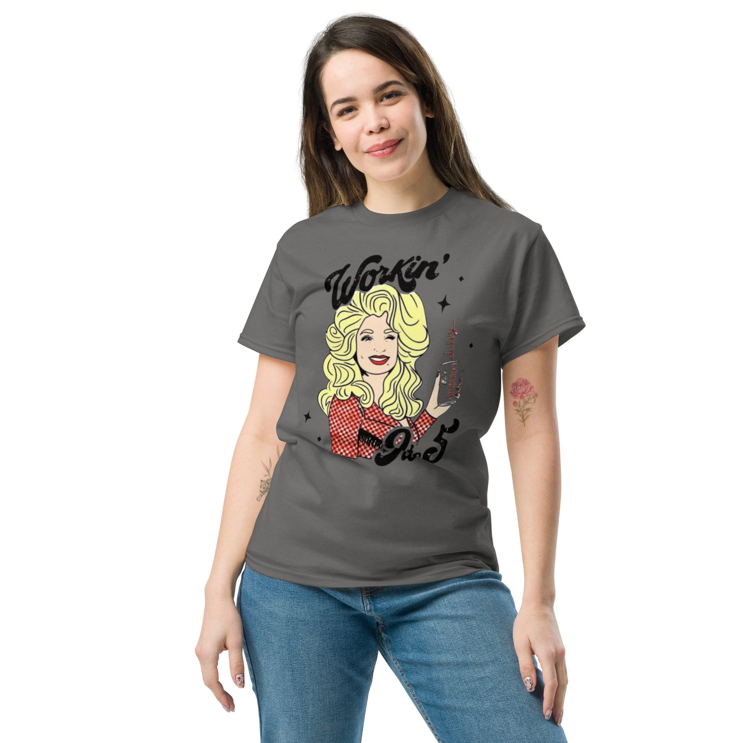 Workin' 9 to 5 - Inspired by Dolly Parton | Classic Country Tees - Classic Country Tees