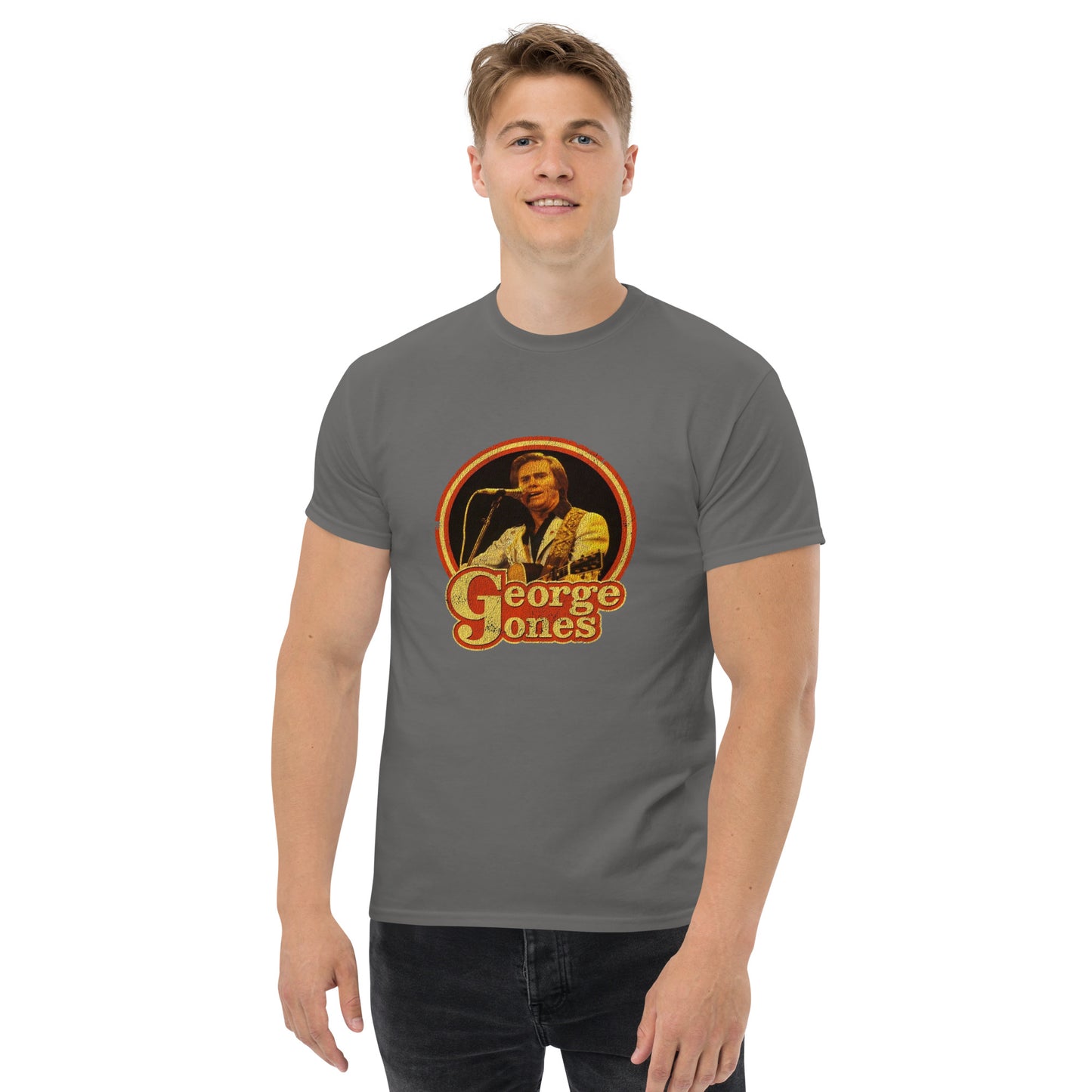 George Jones Logo (Large) - Inspired by George Jones | Classic Country Tees - Classic Country Tees