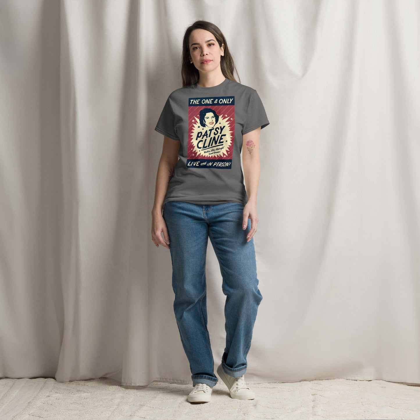 Live and In Person - Inspired by Patsy Cline | Classic Country Tees - Classic Country Tees