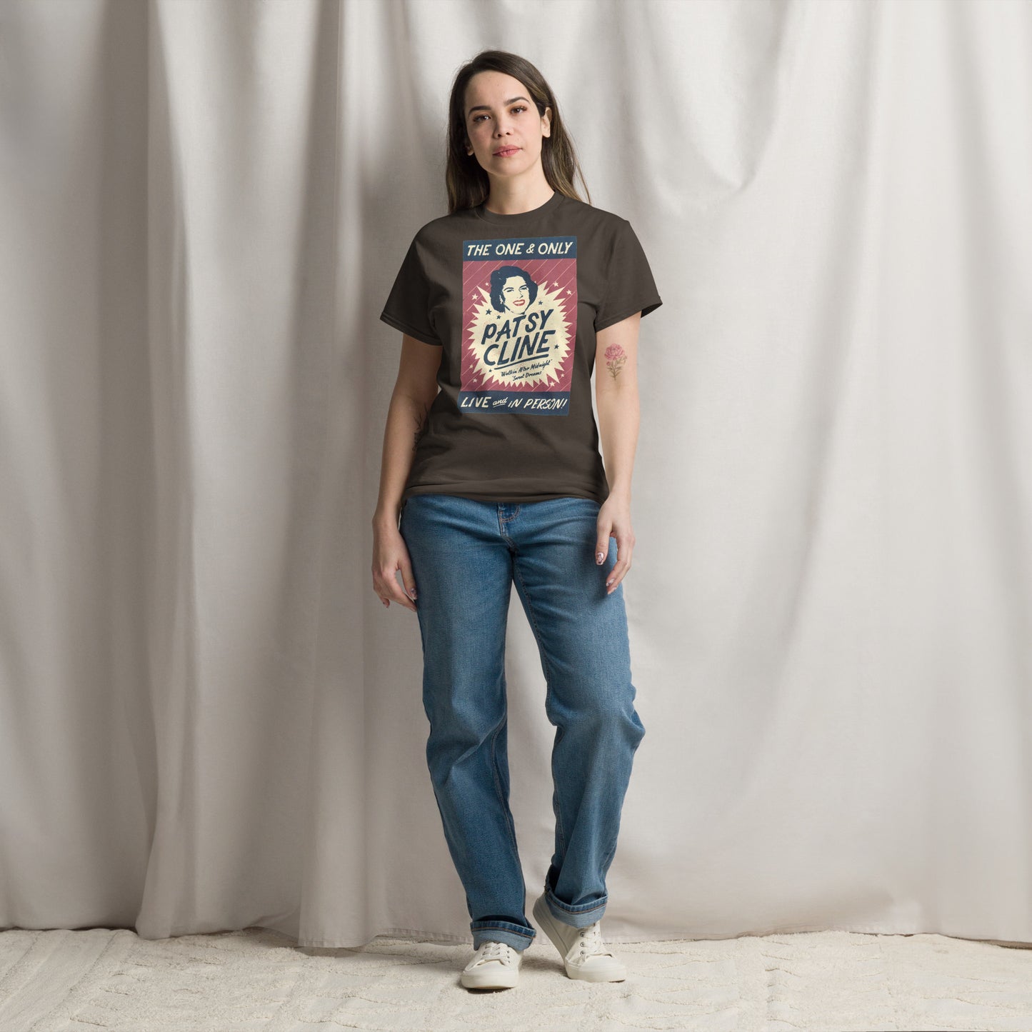 Live and In Person - Inspired by Patsy Cline | Classic Country Tees - Classic Country Tees