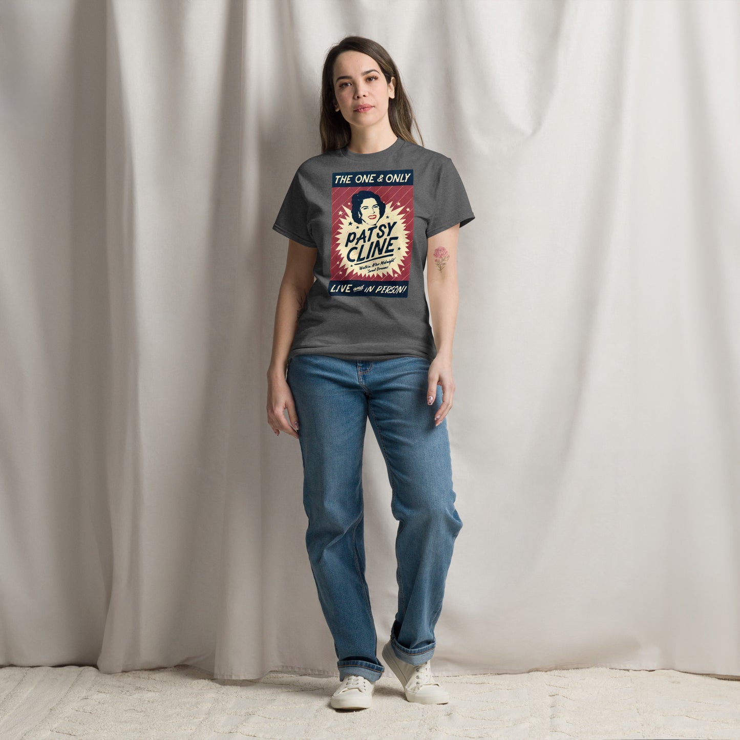 Live and In Person - Inspired by Patsy Cline | Classic Country Tees - Classic Country Tees