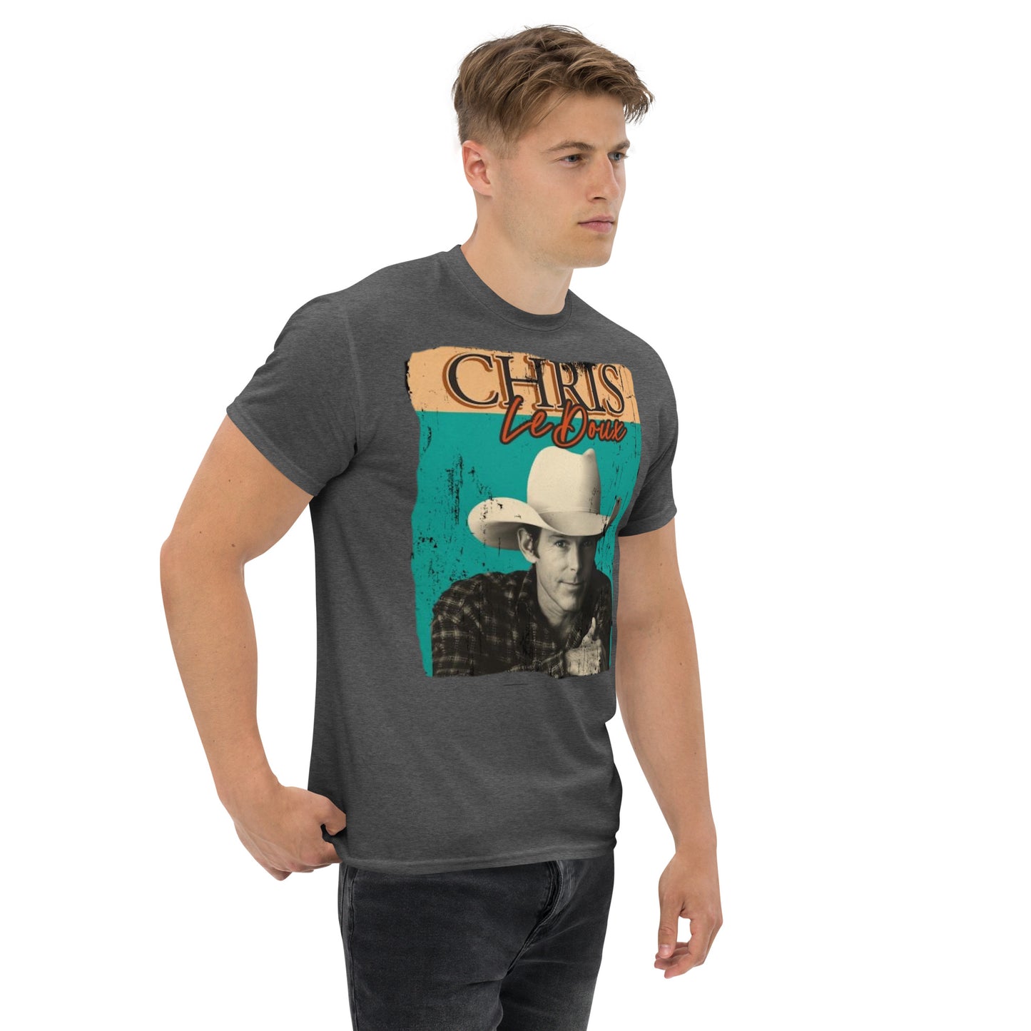 Portrait of Chris - Inspired by Chris Ledoux | Classic Country Tees - Classic Country Tees