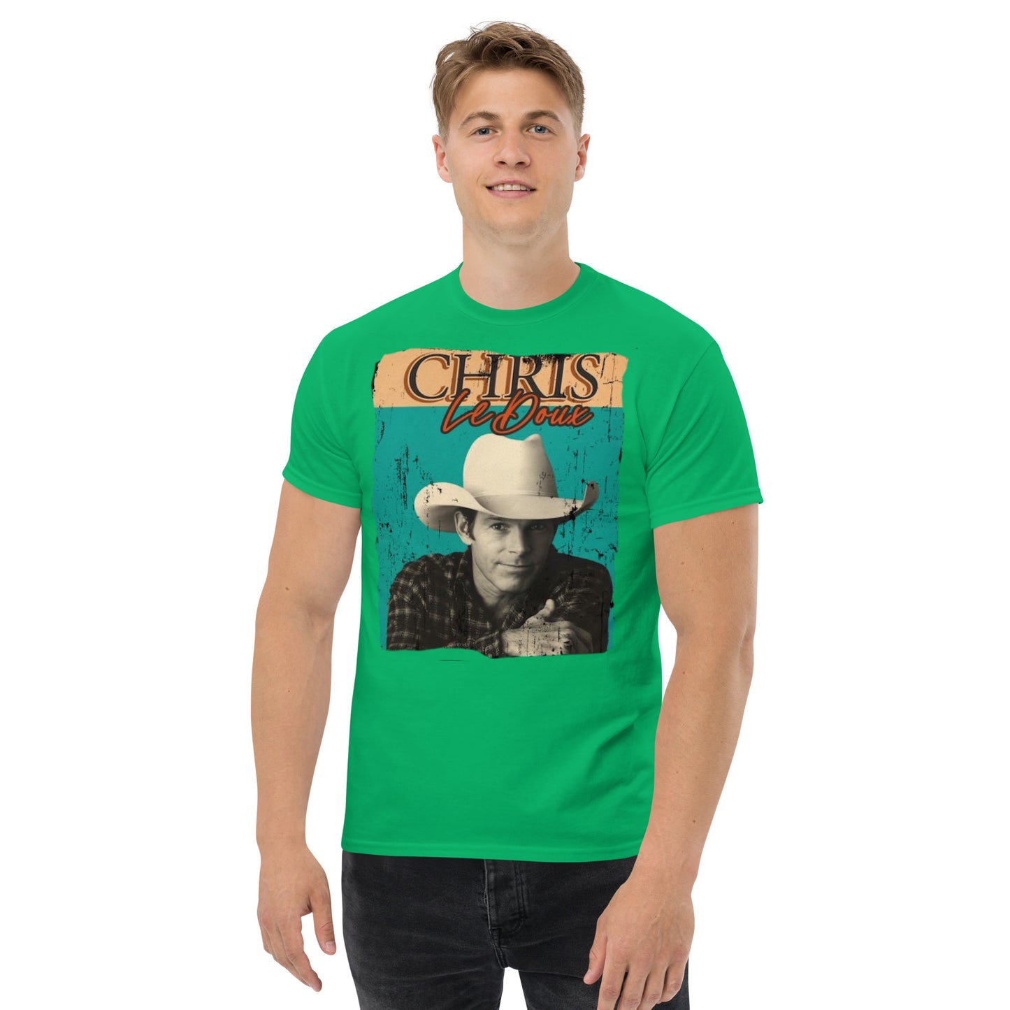 Portrait of Chris - Inspired by Chris Ledoux | Classic Country Tees - Classic Country Tees