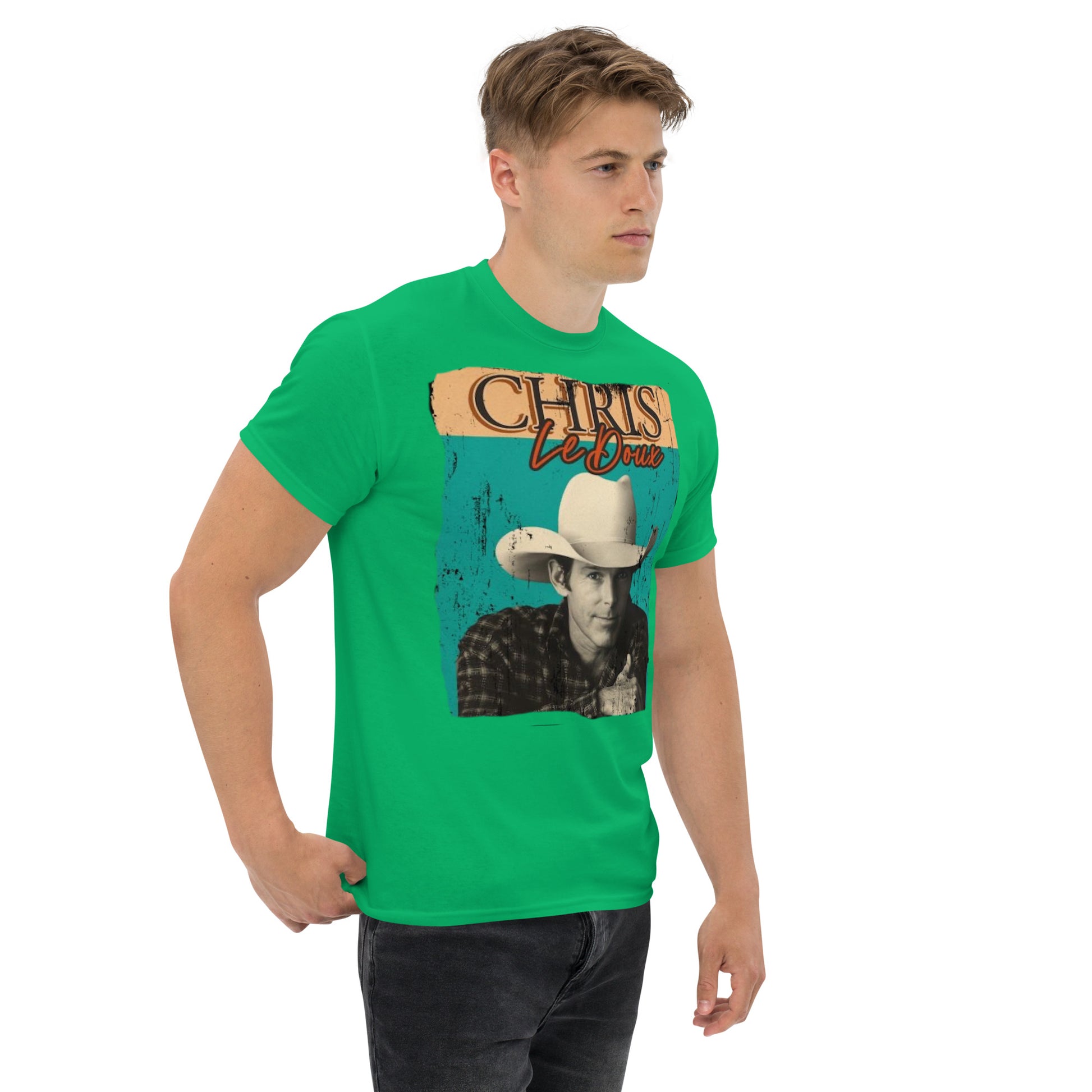 Portrait of Chris - Inspired by Chris Ledoux | Classic Country Tees - Classic Country Tees