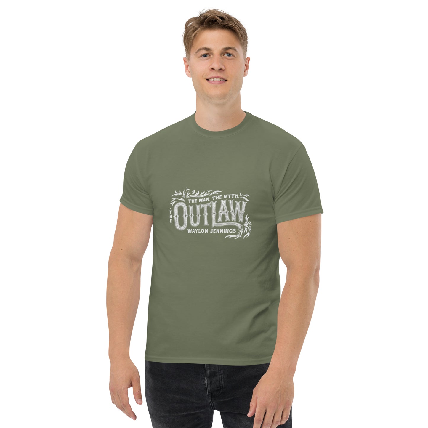 The Outlaw - Inspired by Waylon Jennings | Classic Country Tees - Classic Country Tees