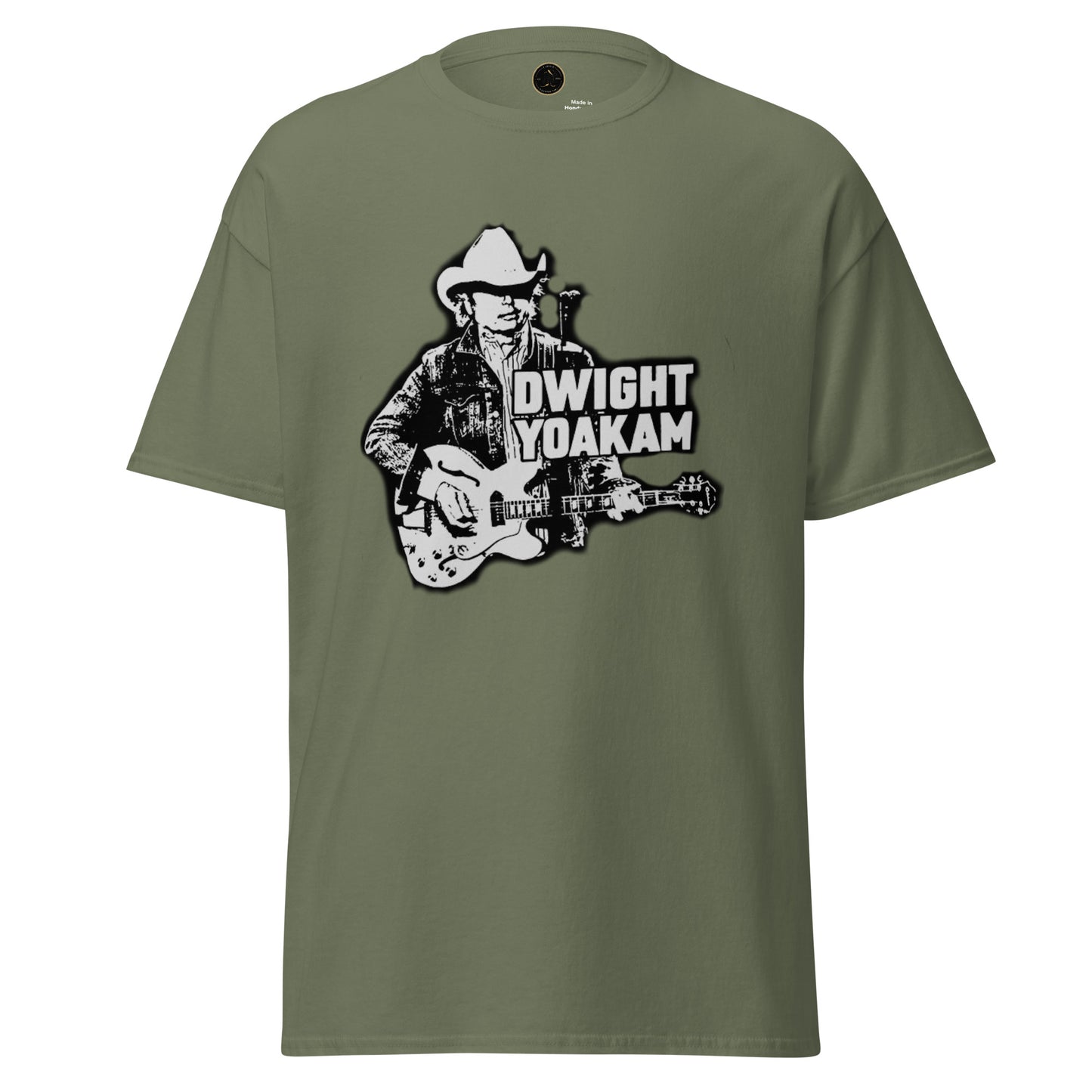 Portrait of Dwight - Inspired by Dwight Yoakum | Classic Country Tees - Classic Country Tees