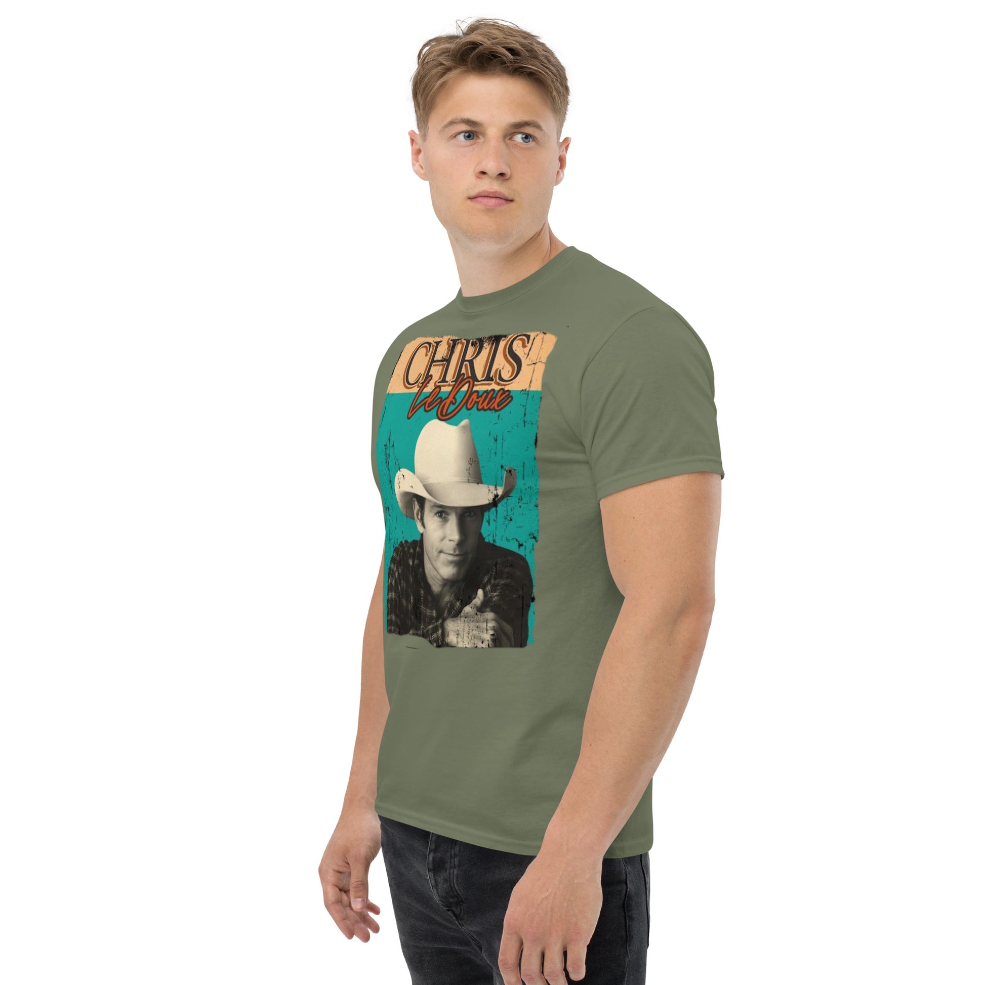 Portrait of Chris - Inspired by Chris Ledoux | Classic Country Tees - Classic Country Tees