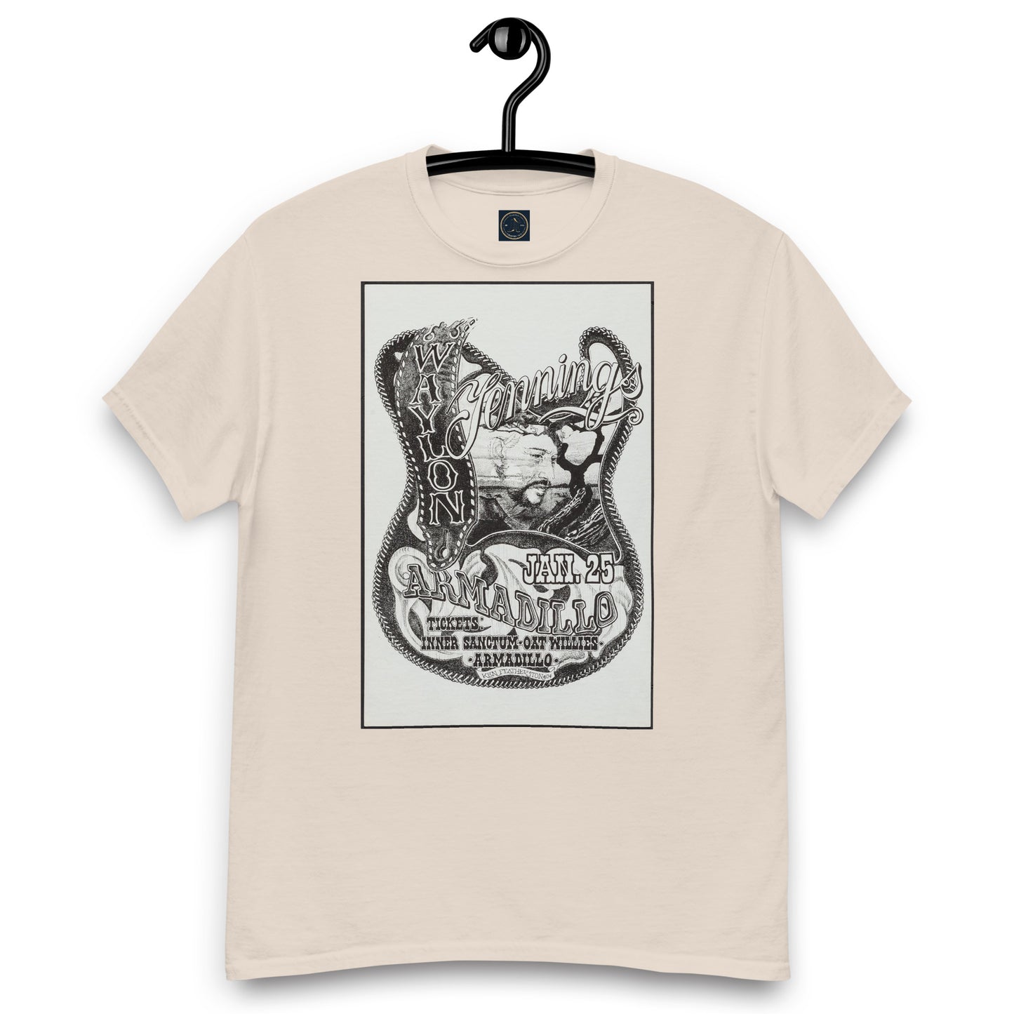Armadillo - Inspired by Waylon Jennings | Classic Country Tees - Classic Country Tees