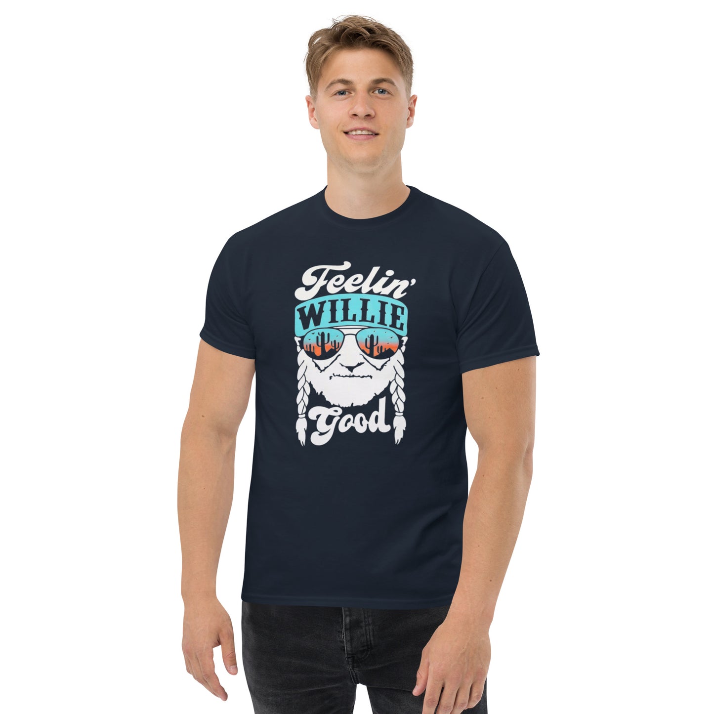 Feelin' Willie Good - Inspired by Willie Nelson | Classic Country Tees - Classic Country Tees