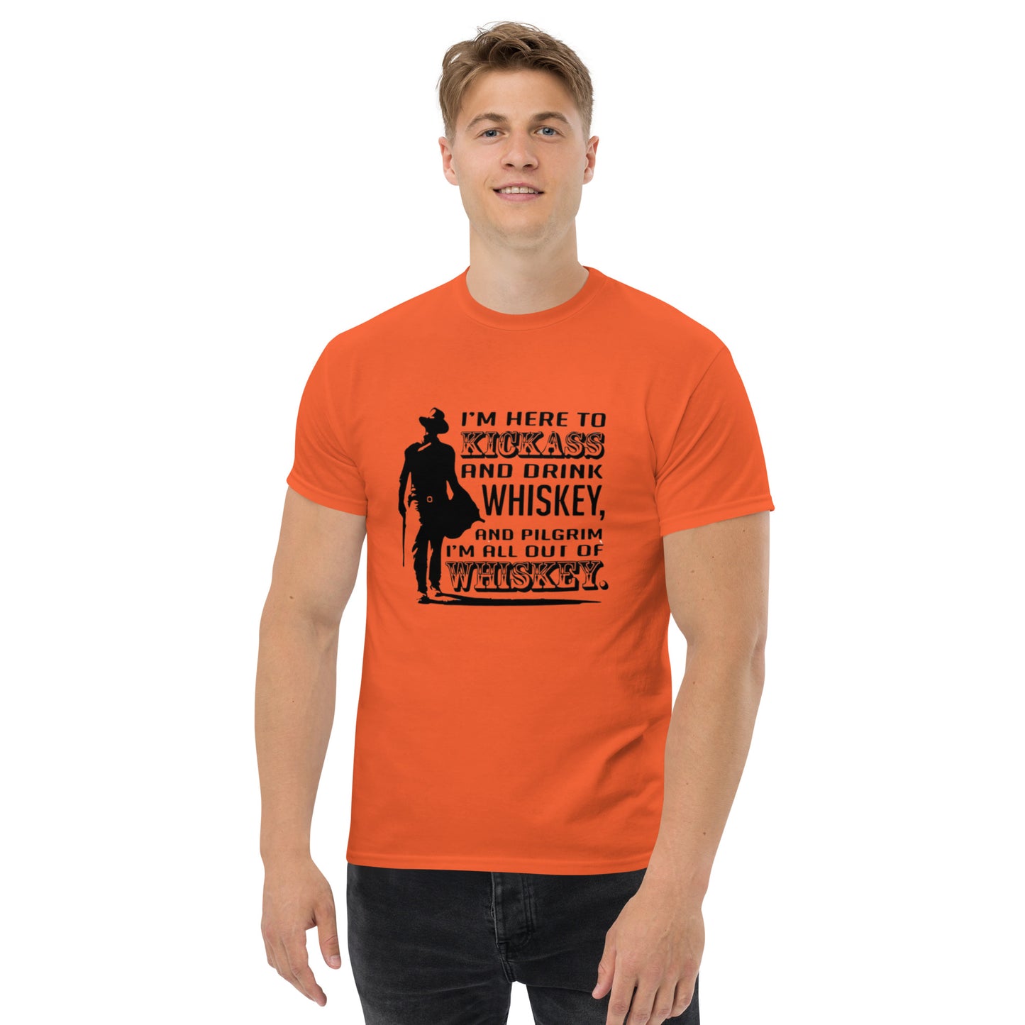 All Out of Whiskey - Inspired by John Wayne | Classic Country Tees - Classic Country Tees