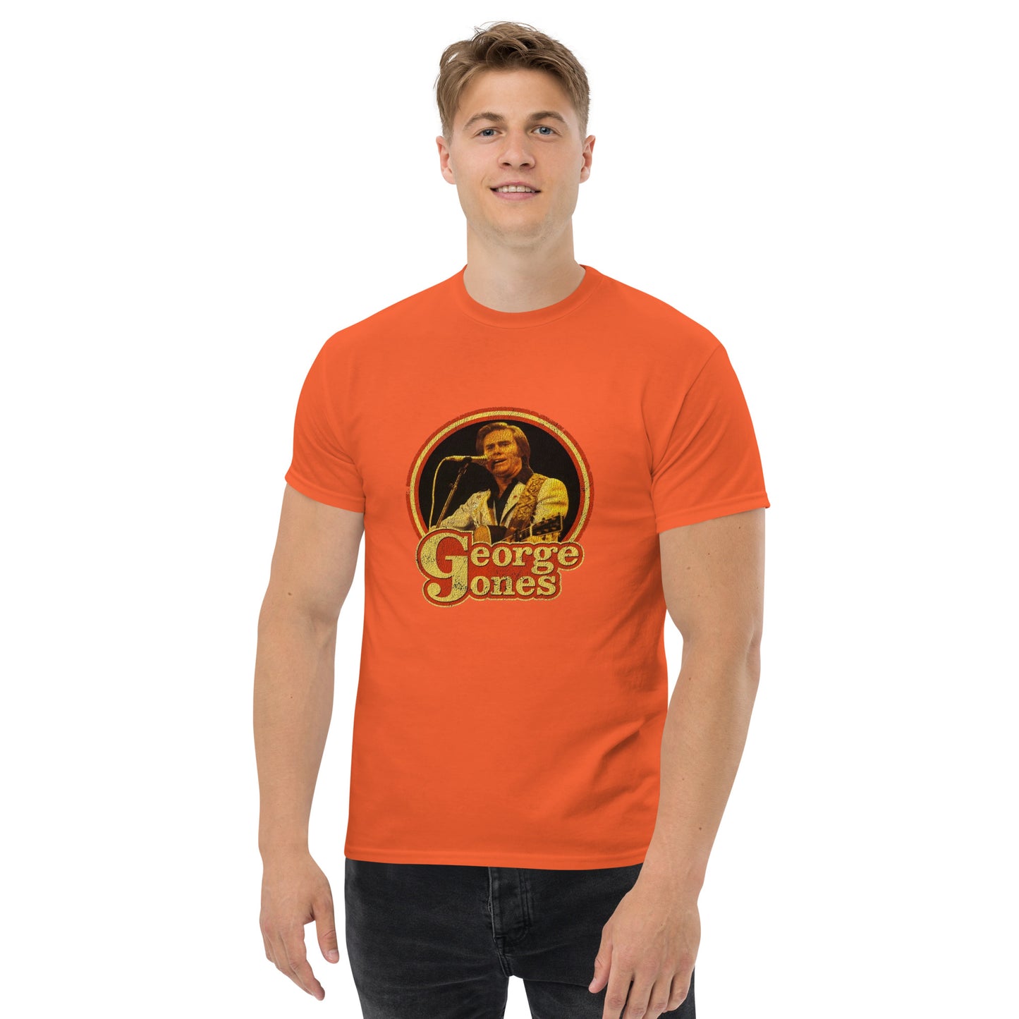 George Jones Logo (Large) - Inspired by George Jones | Classic Country Tees - Classic Country Tees