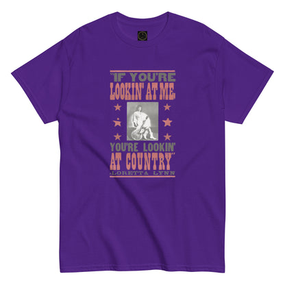 Lookin' At Country - Inspired by Loretta Lynn | Classic Country Tees - Classic Country Tees