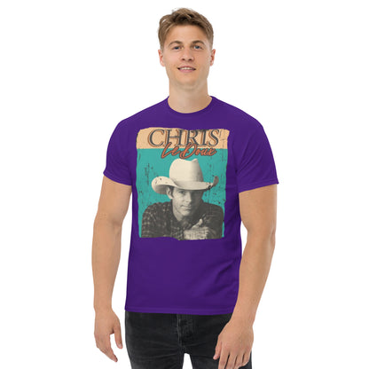 Portrait of Chris - Inspired by Chris Ledoux | Classic Country Tees - Classic Country Tees