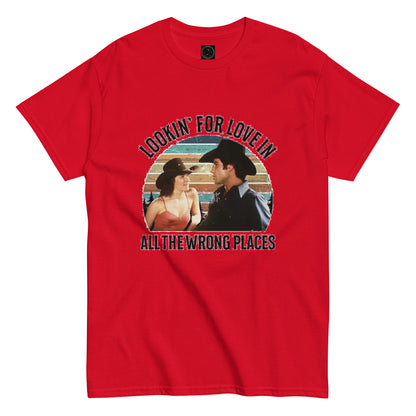 All The Wrong Places - Inspired by Urban Cowboy and Johnny Lee | Classic Country Tees - Classic Country Tees