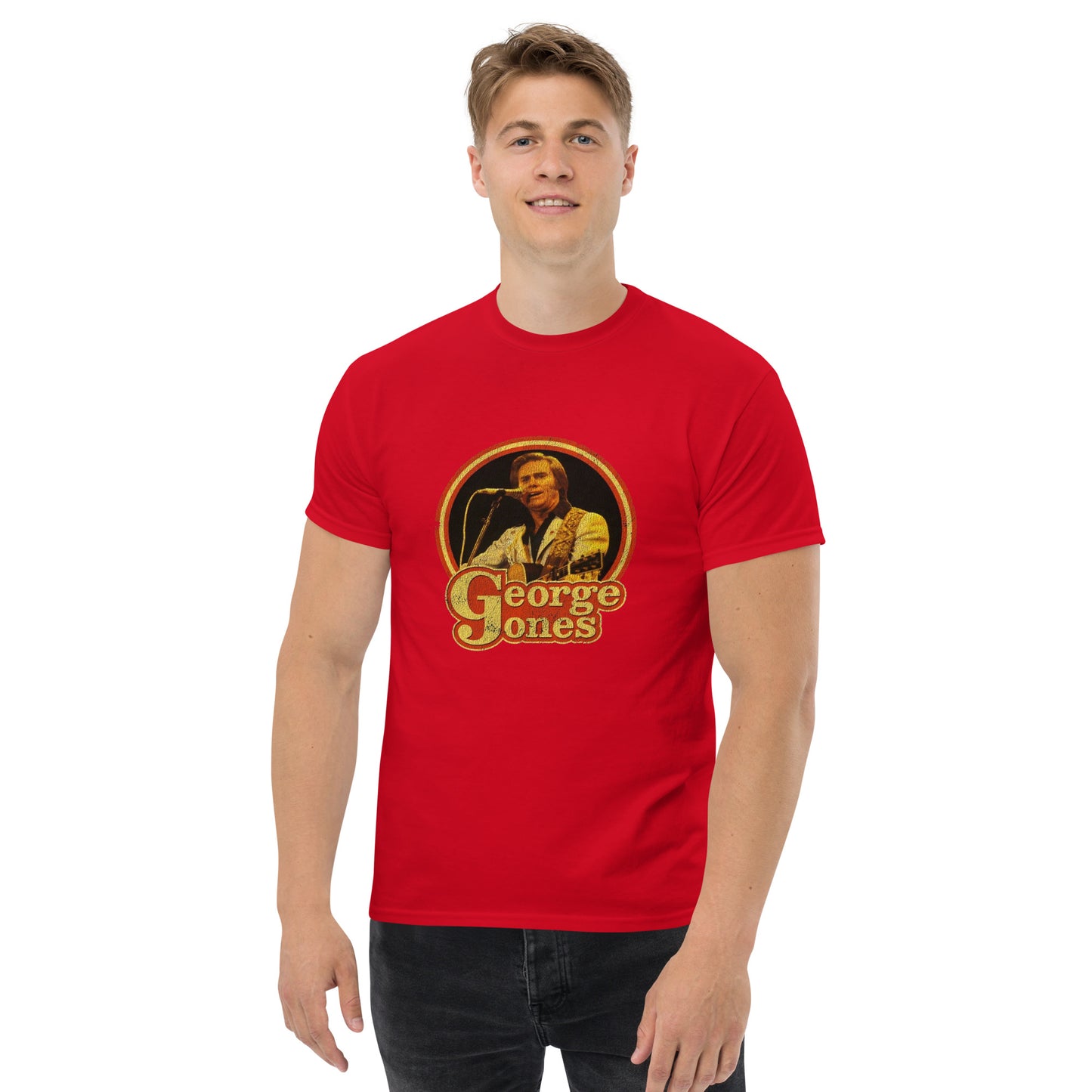 George Jones Logo (Large) - Inspired by George Jones | Classic Country Tees - Classic Country Tees