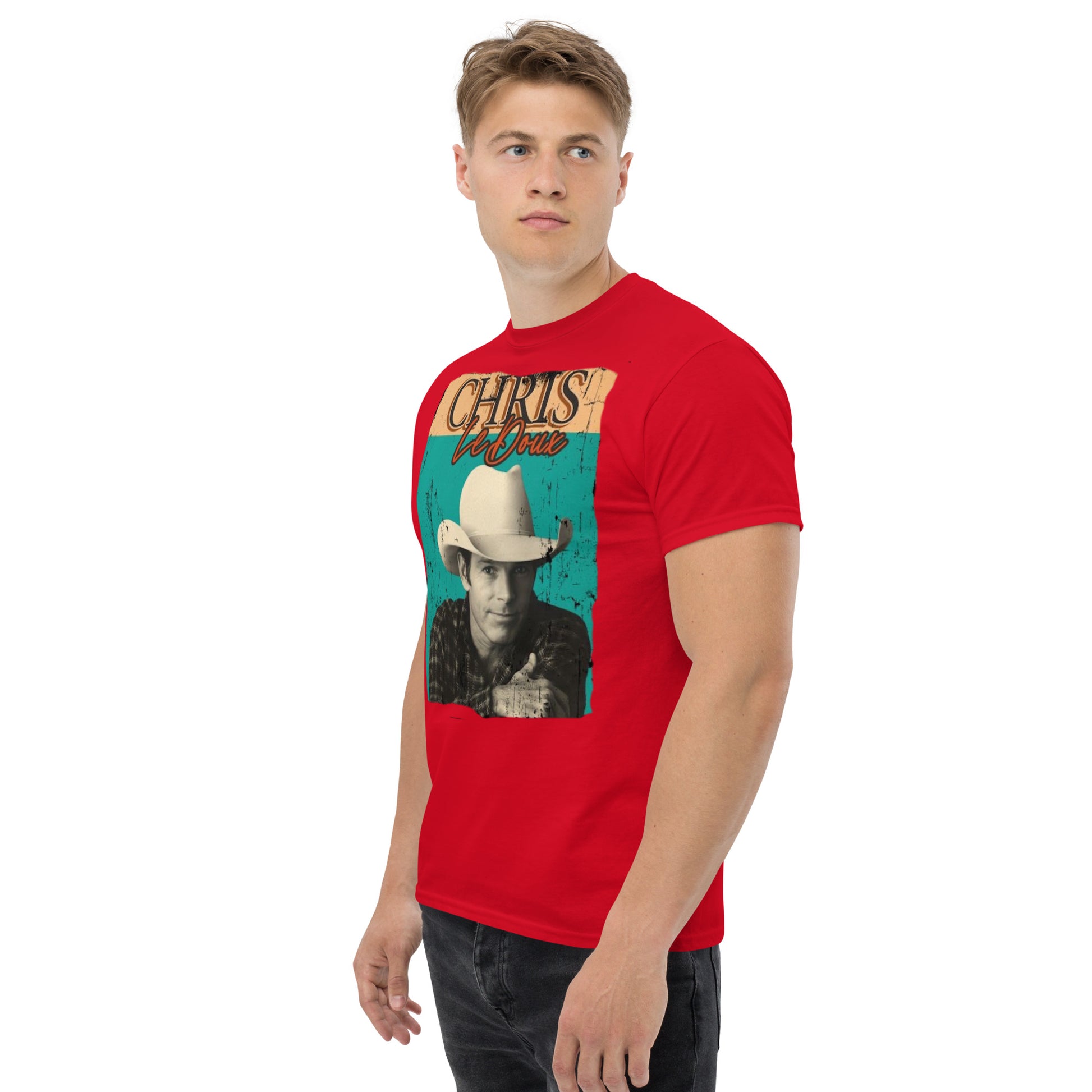 Portrait of Chris - Inspired by Chris Ledoux | Classic Country Tees - Classic Country Tees