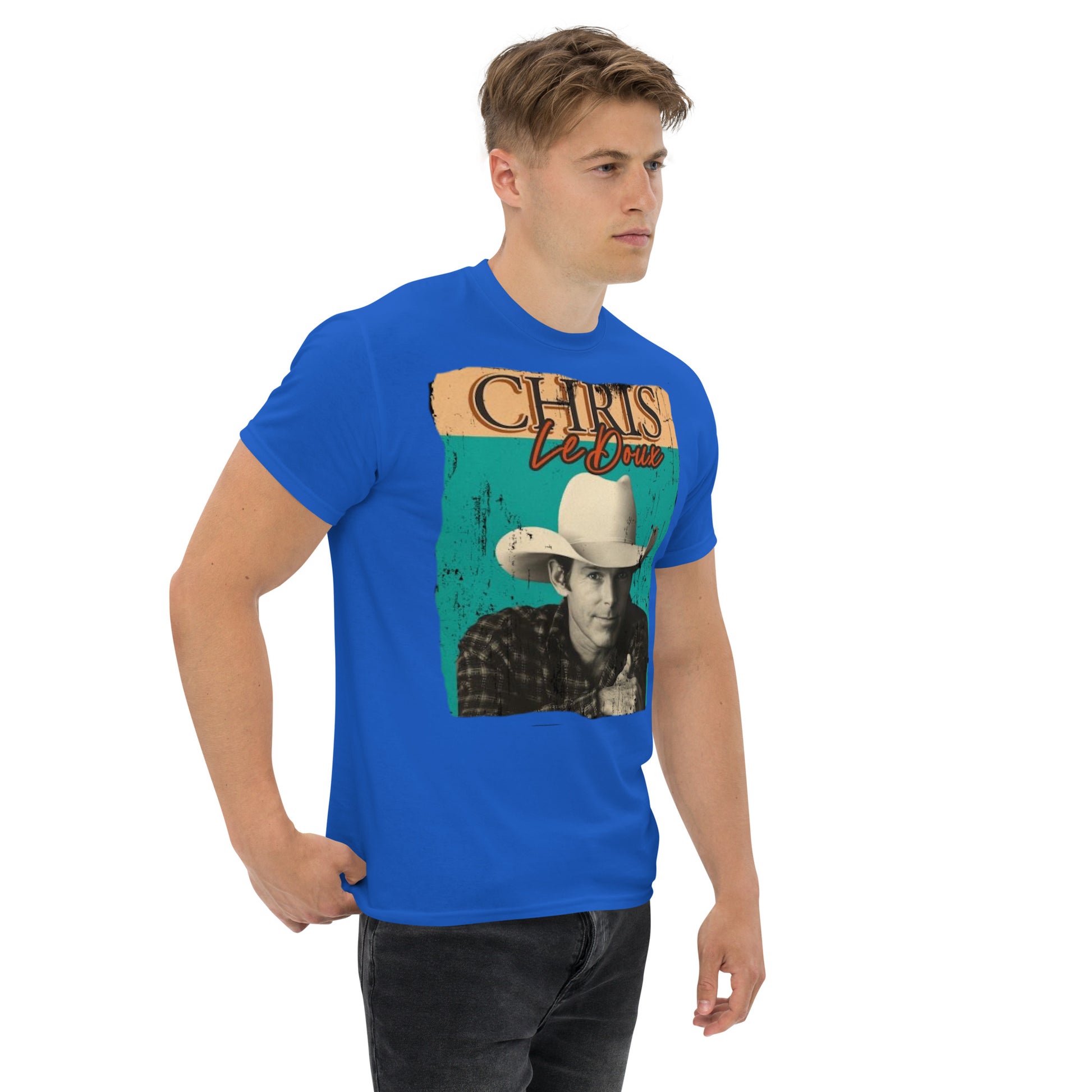 Portrait of Chris - Inspired by Chris Ledoux | Classic Country Tees - Classic Country Tees