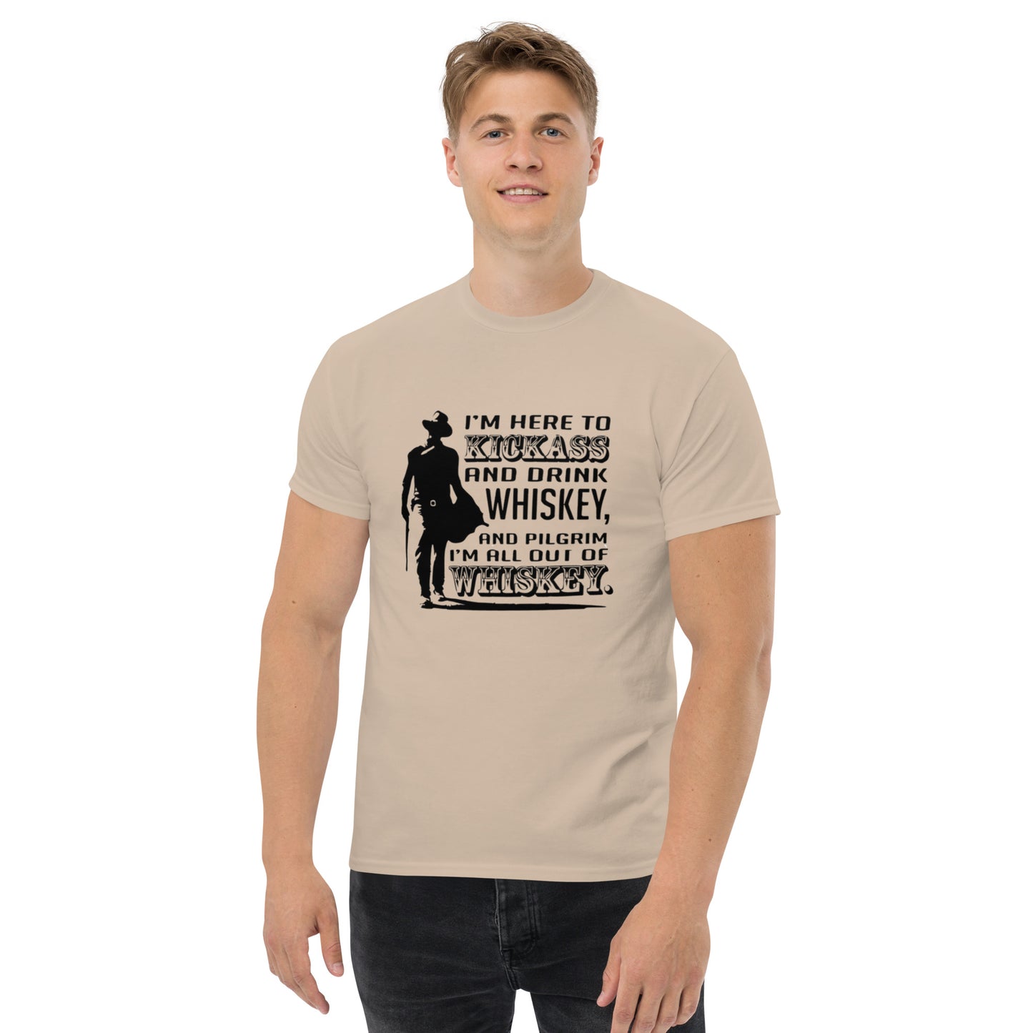 All Out of Whiskey - Inspired by John Wayne | Classic Country Tees - Classic Country Tees