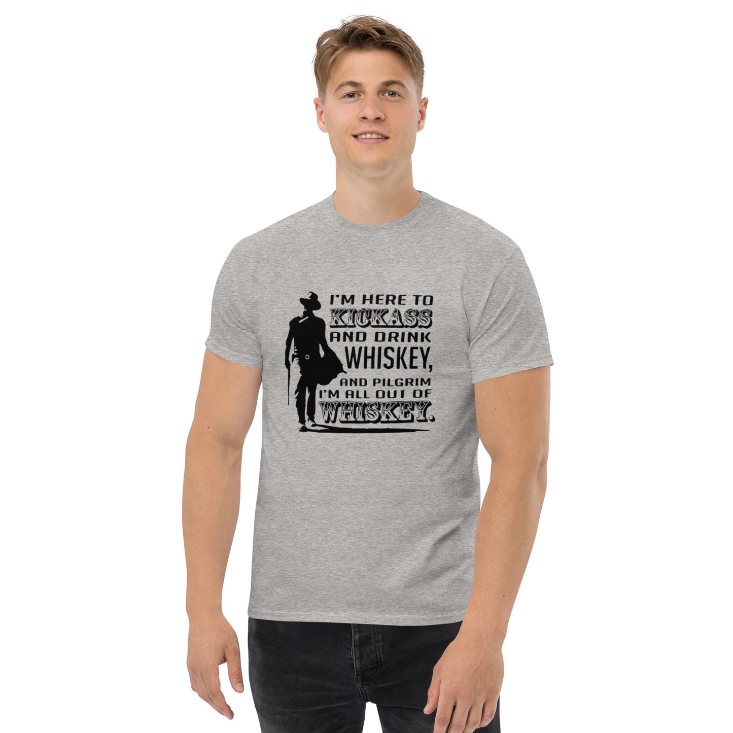 All Out of Whiskey - Inspired by John Wayne | Classic Country Tees - Classic Country Tees