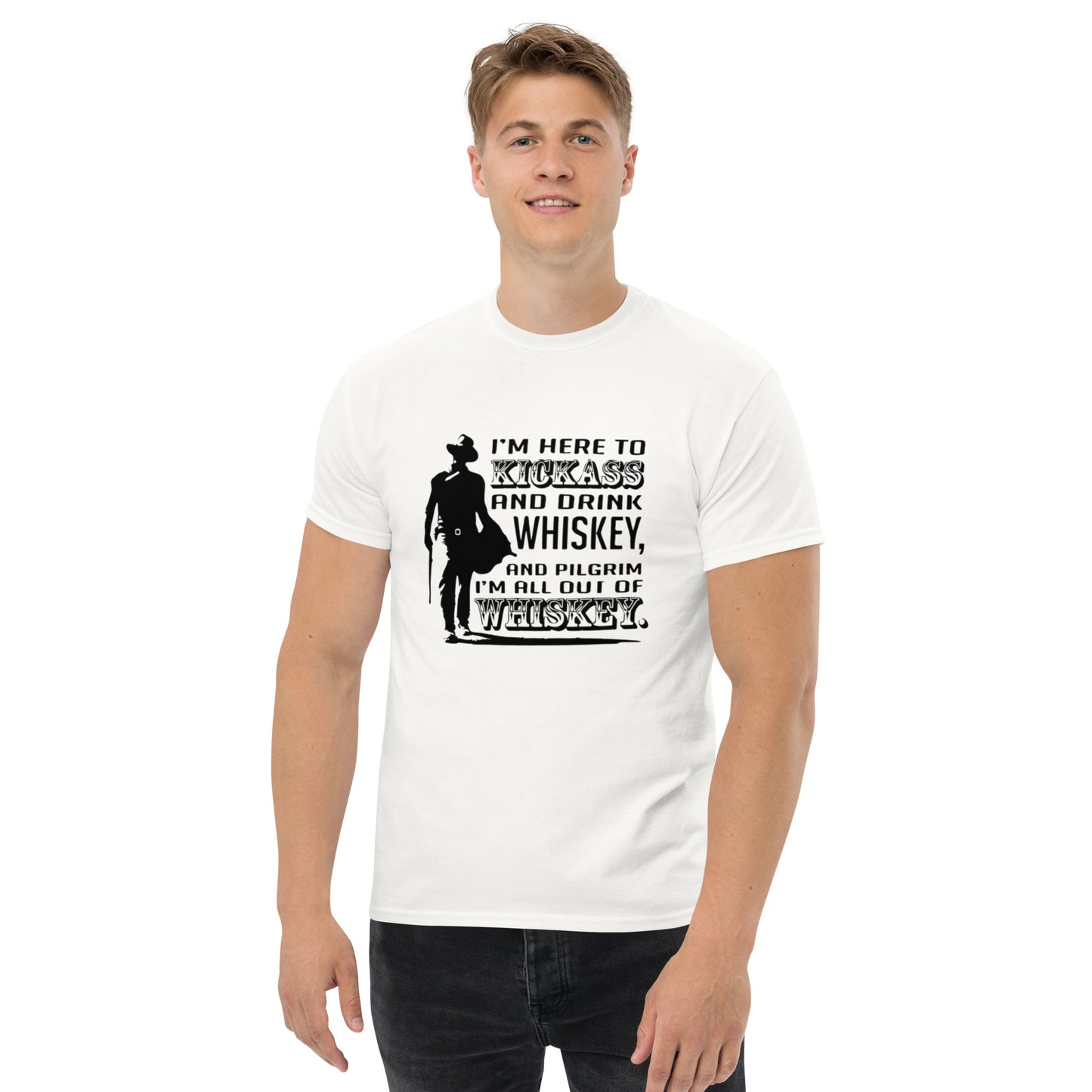 All Out of Whiskey - Inspired by John Wayne | Classic Country Tees - Classic Country Tees