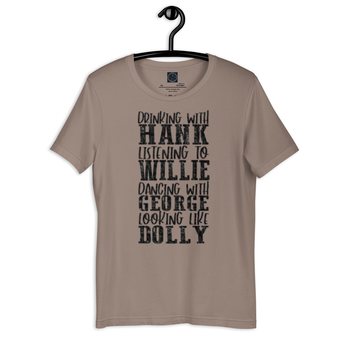 Drinking with Hank - Get Your Twang On with Classic Country Tees - The Ultimate Unisex T-Shirt for True Country Souls! - Classic Country Tees