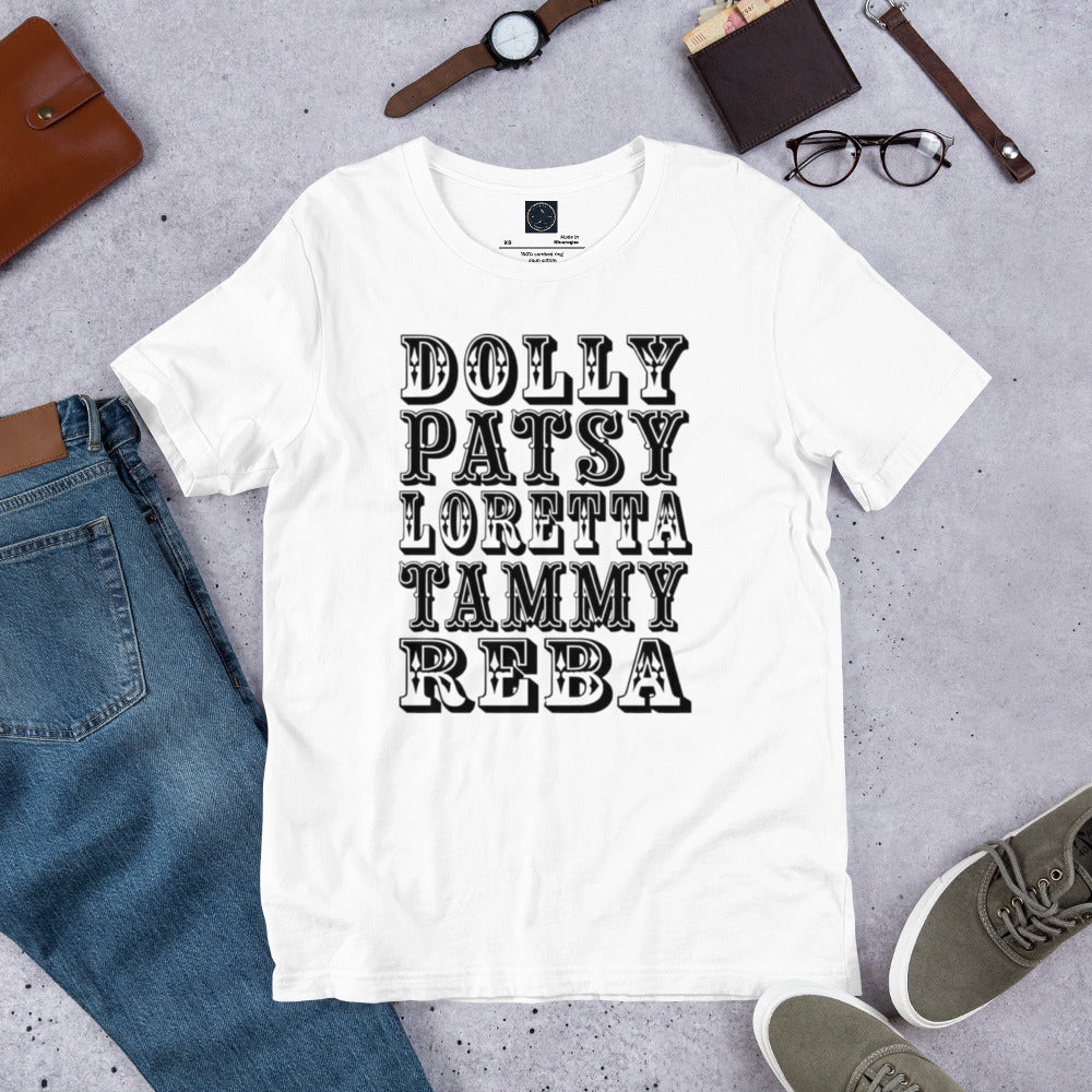 Dolly - Get Your Twang On with Classic Country Tees - The Ultimate Unisex T-Shirt for True Country Souls! - Classic Country Tees